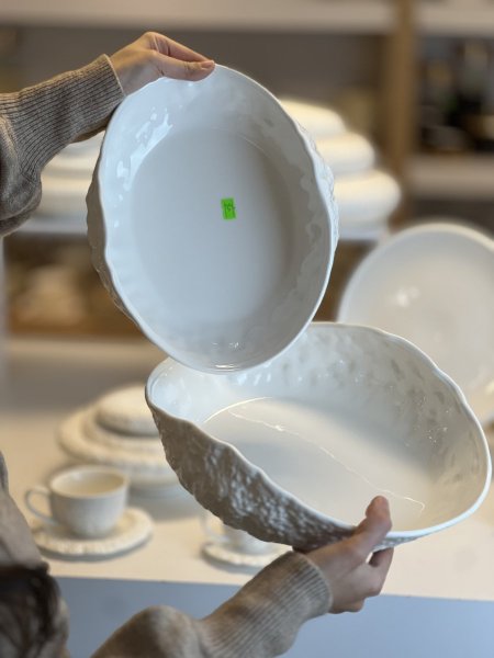 طقم جاطات حجمين مصدف بورسلان